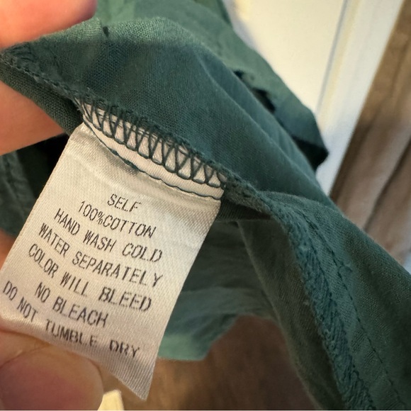 Pinch Hunter Green Mini Dress with Trim | M - Picture 7 of 8